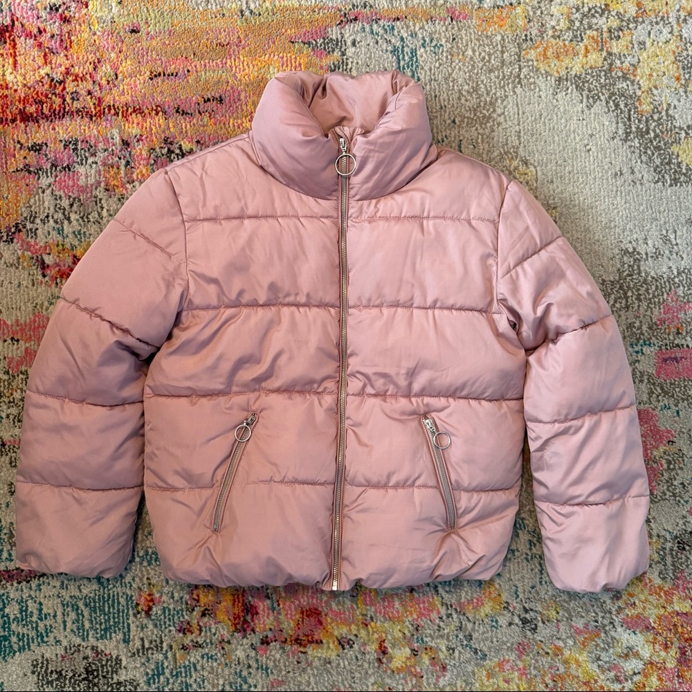 Altard State Pink Puffer Jacket